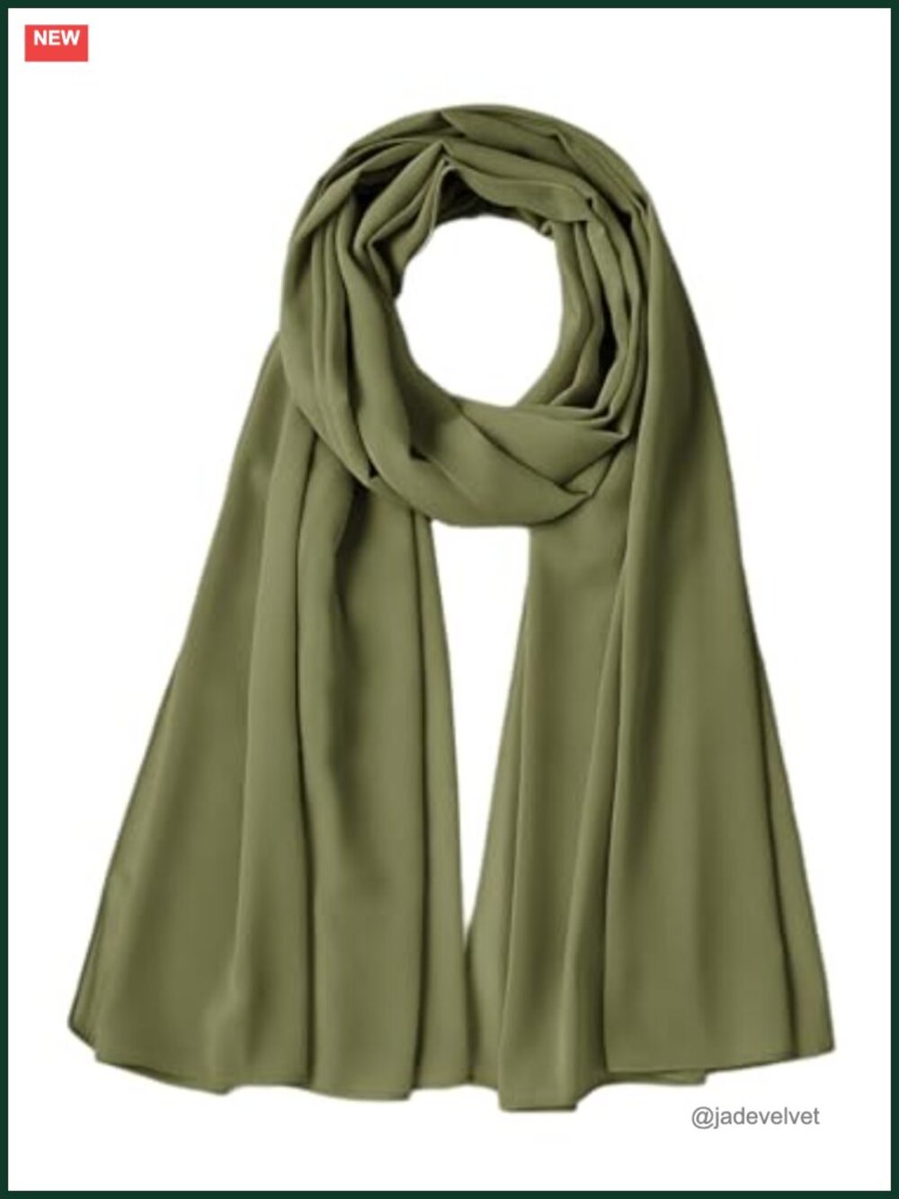 Silk Fashion Scarf Lightweight Shawl Wrap